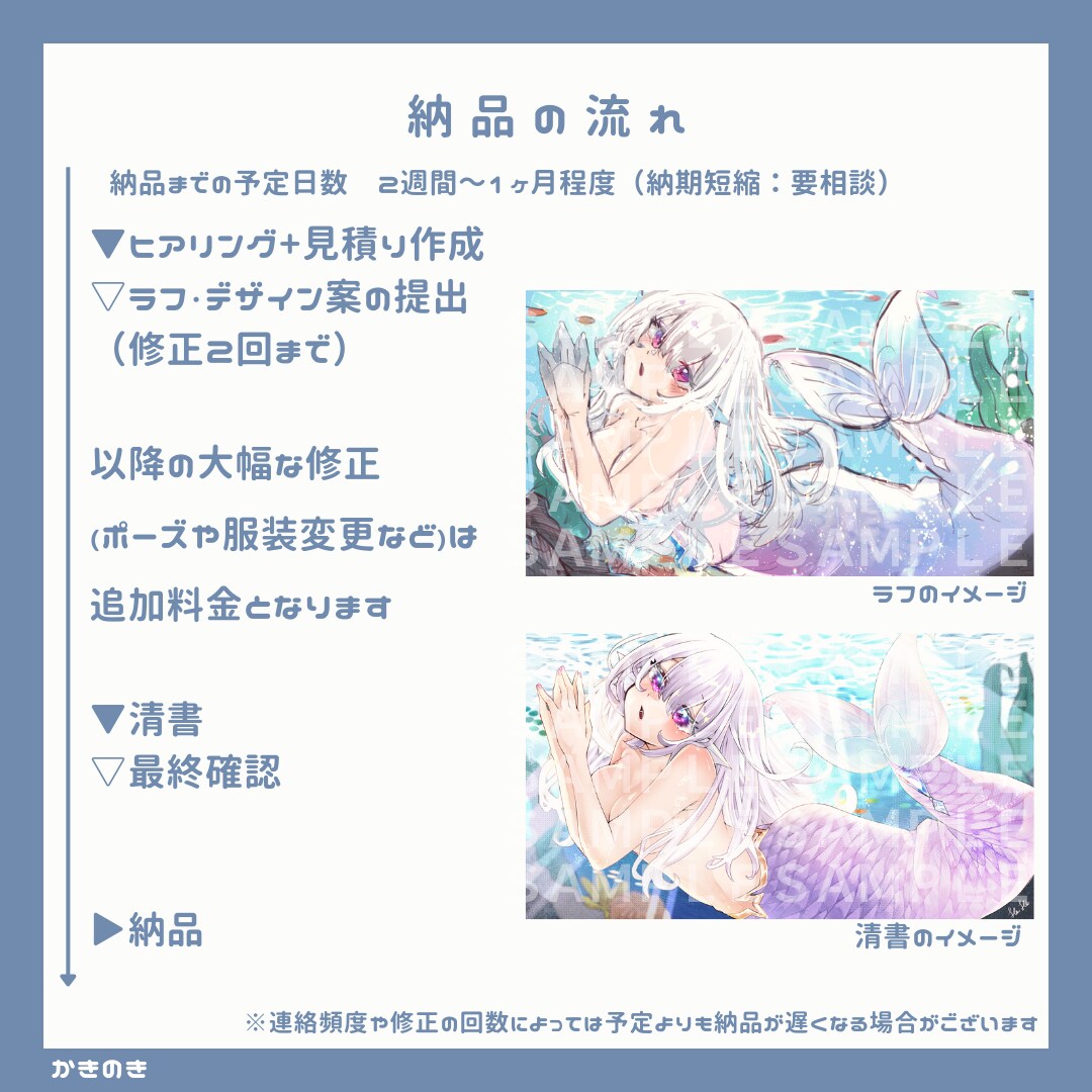 立ち絵／イラスト描きます TRPG、ゲーム、SNSなどに利用できるイラストを描きます イメージ4