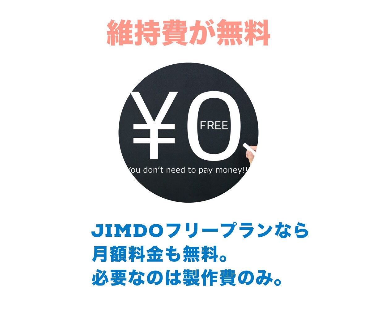 急ぎのホームページ制作します とりあえずホームページが必要！維持費をかけたくない方向け。 イメージ3