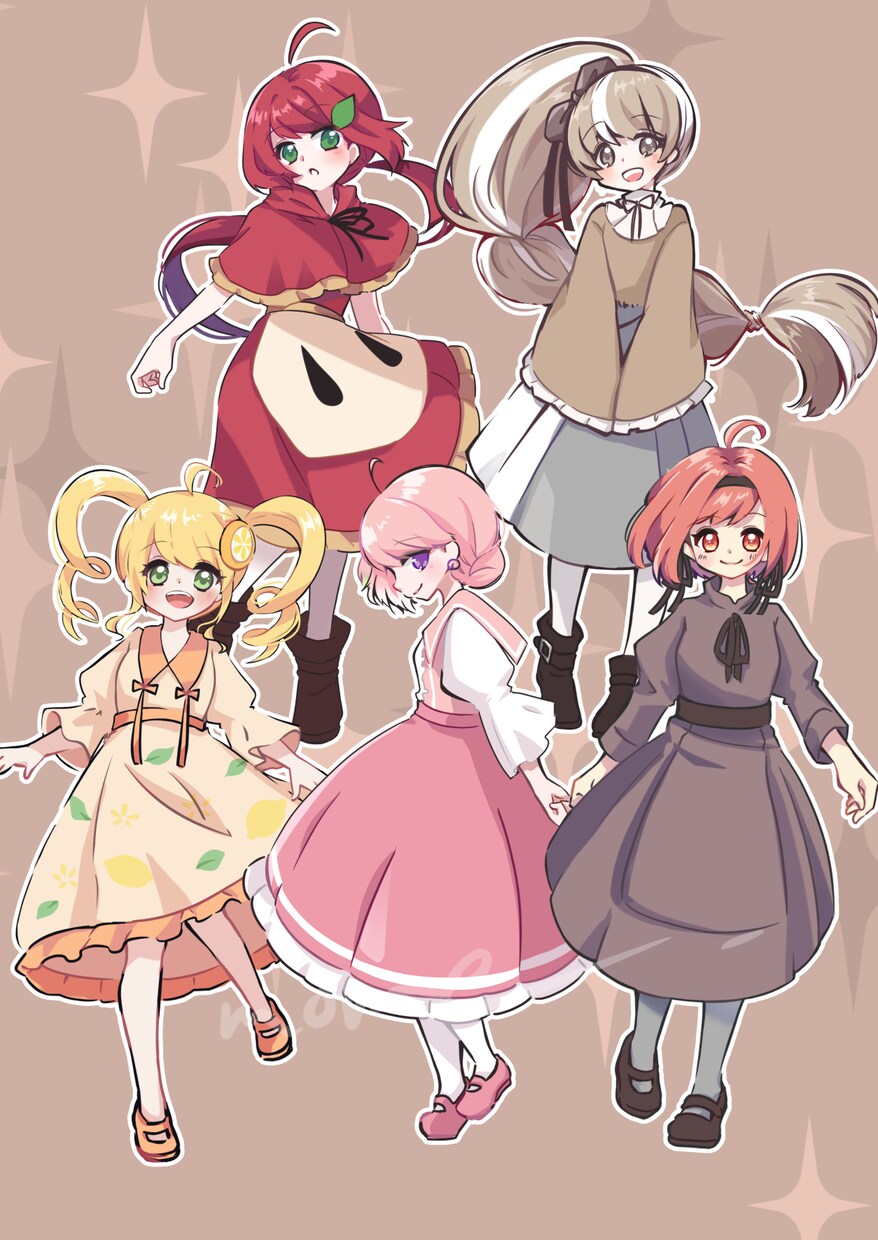 全身立ち絵描きます サムネ等の差し込み、会話の立ち絵等 イメージ2
