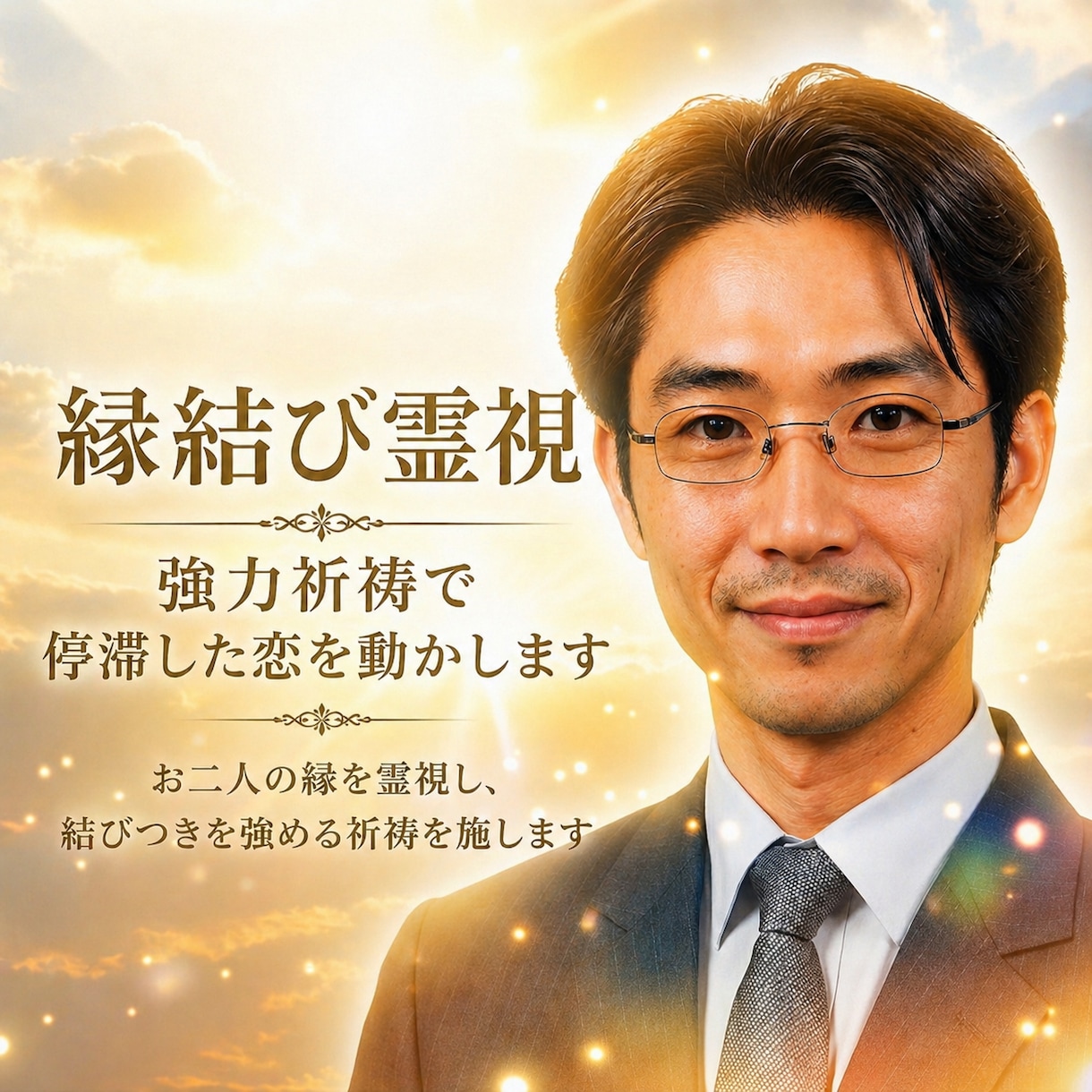 縁結び霊視　強力祈祷で停滞した恋を動かします お二人の縁を霊視し、結びつきを強める祈祷を施します イメージ1
