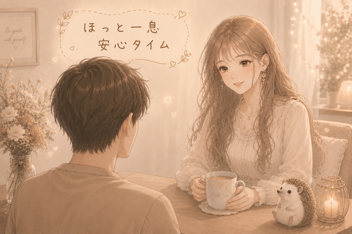 ほっと一息♪ゆるっと雑談します 今日あったこと、気軽に話しませんか？♡何気ないおしゃべり♡ イメージ1