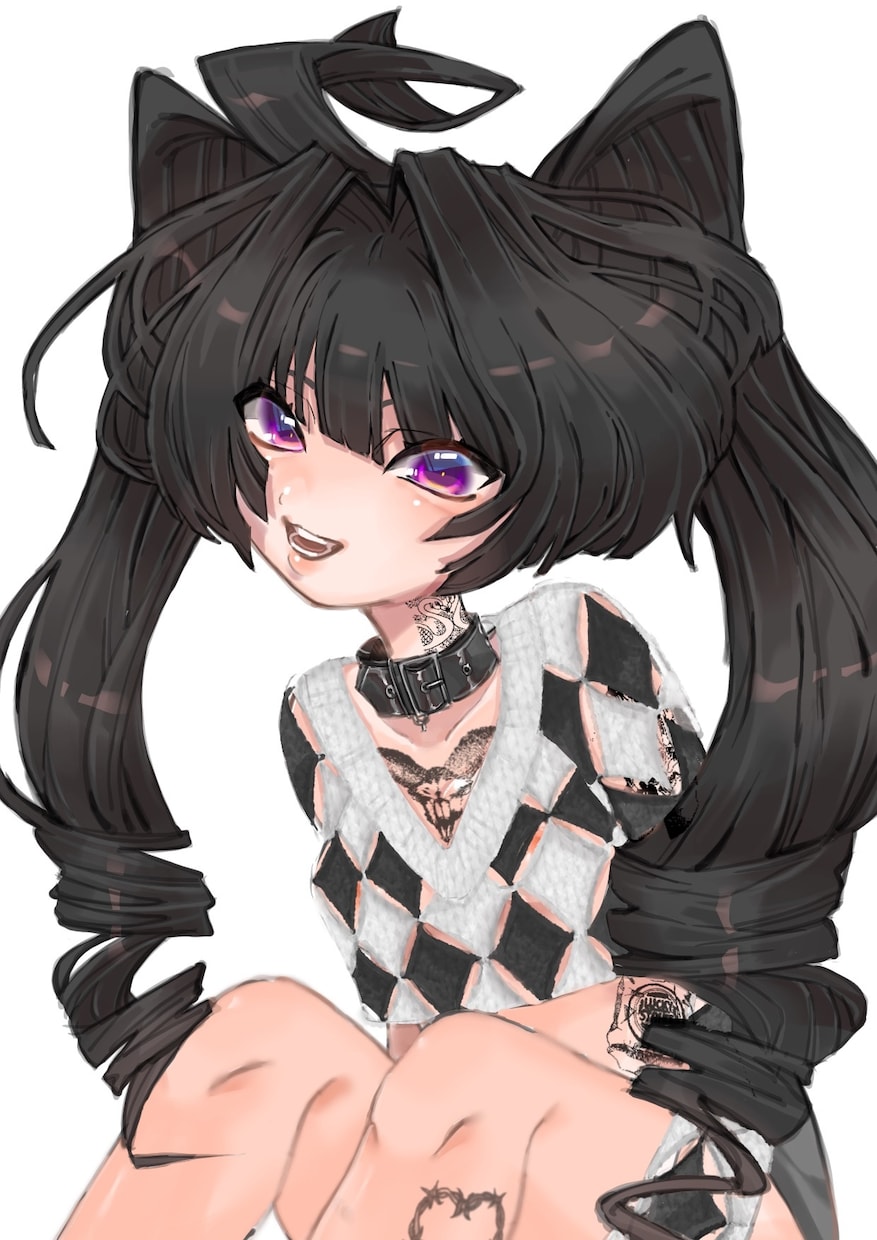 イラスト描きます 可愛い女の子が得意です躍動感のある絵が描けます イメージ2