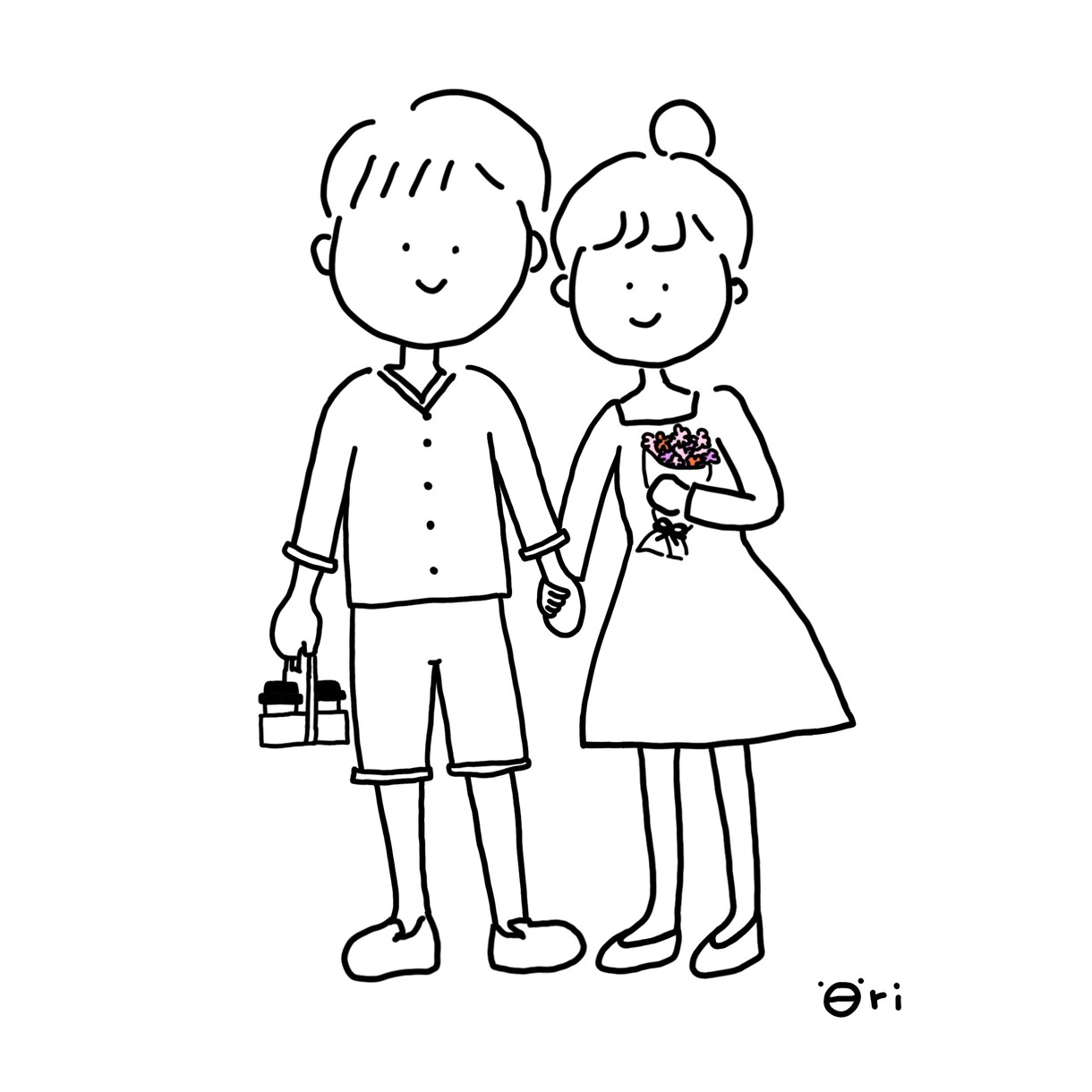 イラスト、ロゴ、メッセージカード作成します ゆる〜くかわいいイラストあなたのためだけに描きます！！ イメージ9