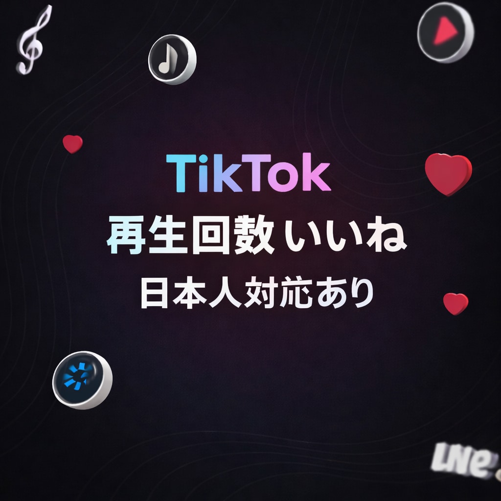 TikTok 再生回数 2万回増加します ティックトック 再生回数 いいね 日本人コメント 保存 拡散 イメージ1