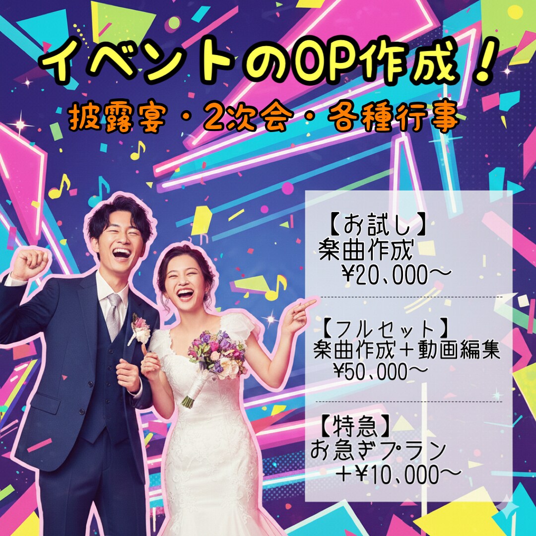 他と被らない！『軽快ラップOP』作成します 「感動」だけではない！圧倒的な「没入感」と「リズム」のOP！ イメージ2