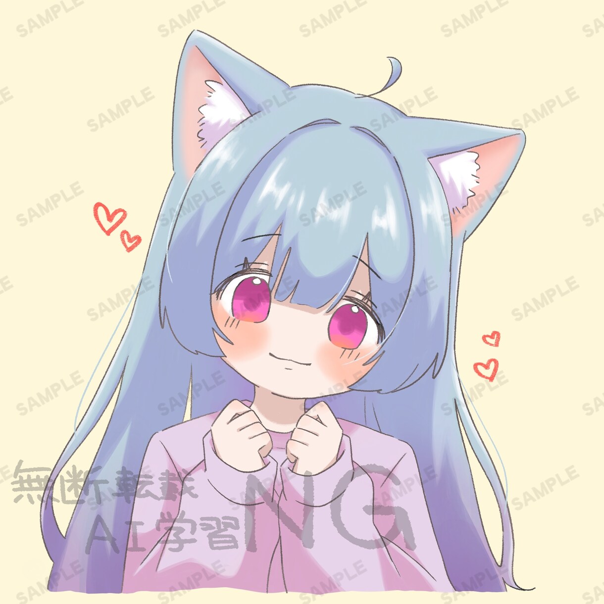ふんわり可愛いオリジナルイラスト制作します 最短当日お渡し！あなただけのイラストをお描きします。 イメージ3