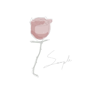 お花のイラスト描きます オーダーメイドでとっておきの１枚をお作りします イメージ1