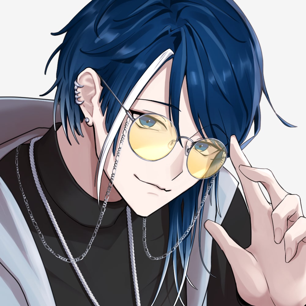 配信・SNS用アイコンイラスト制作します ご相談だけでも◎商用OK！色気のある男性キャラが得意です イメージ3