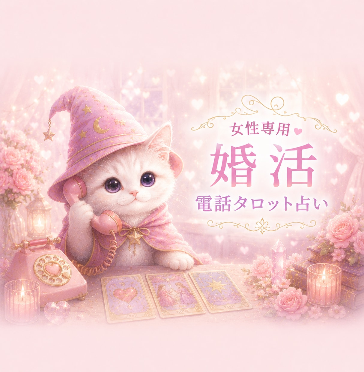 女性専用☆婚活経験者だからこそ寄り添える占いします 婚活/片思い/恋愛/出会い/二人の未来/恋人/結婚/彼の本音 イメージ1