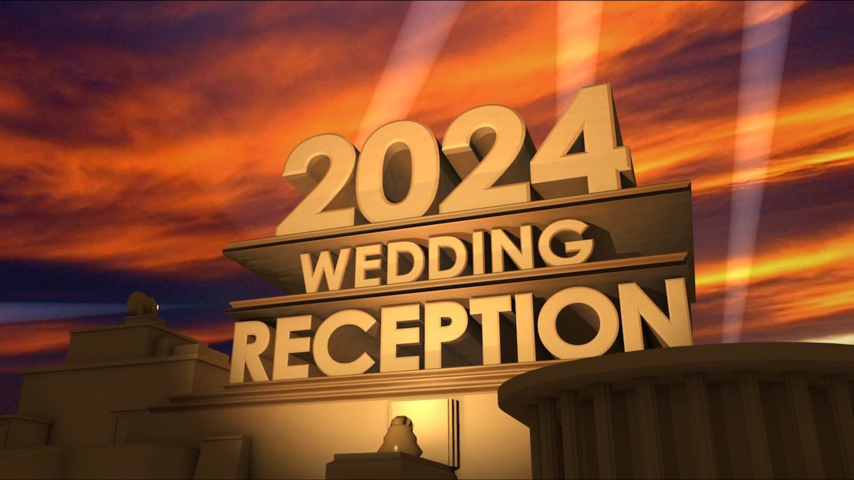 映画予告風 結婚式オープニング動画を作ります 【日本語・英語ナレーション付き】1分半の披露宴オープニング イメージ1