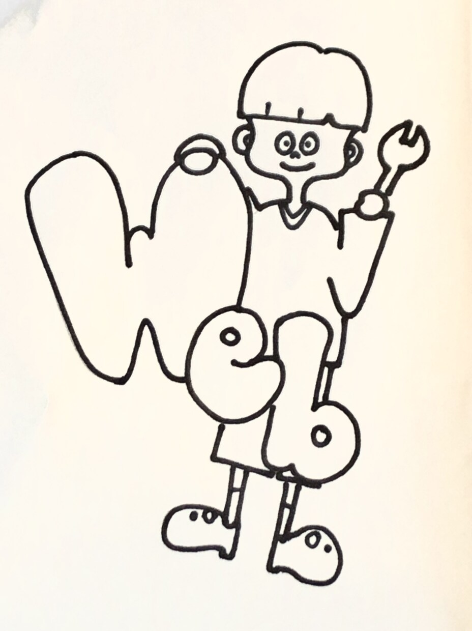 手描きイラスト(白黒)作成します 人物・動物・食べ物…なんでも"わくわく"な絵にします！ イメージ6
