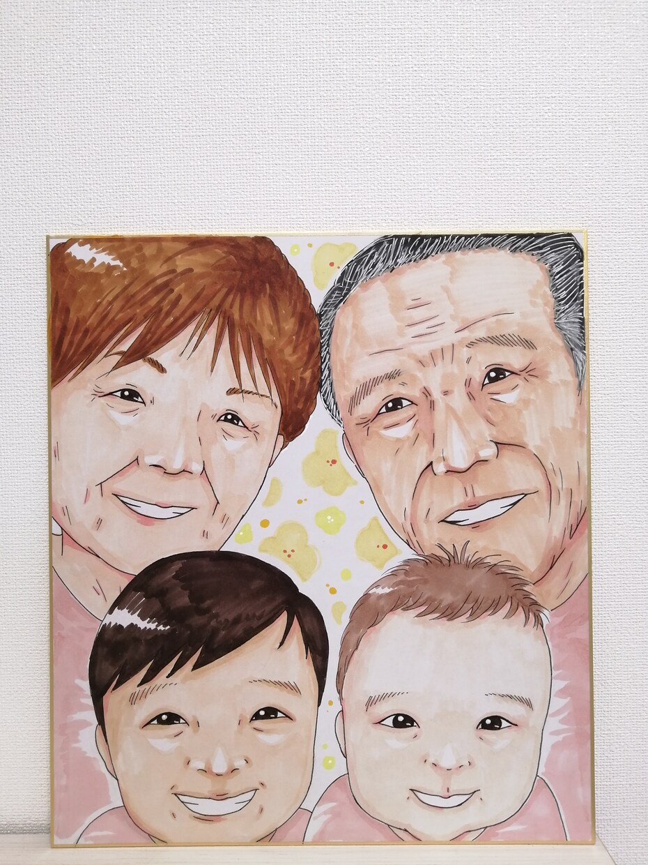 誇張の少ない優しく柔らかい似顔絵描きます 2人まで追加料金なしでお描き致します！ イメージ10