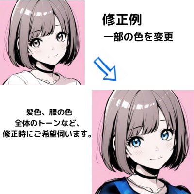 女の子得意です♪アイコン・イラストお描きします ❁お洒落まんが調　SNSアイコン・イラスト作成❁ イメージ9