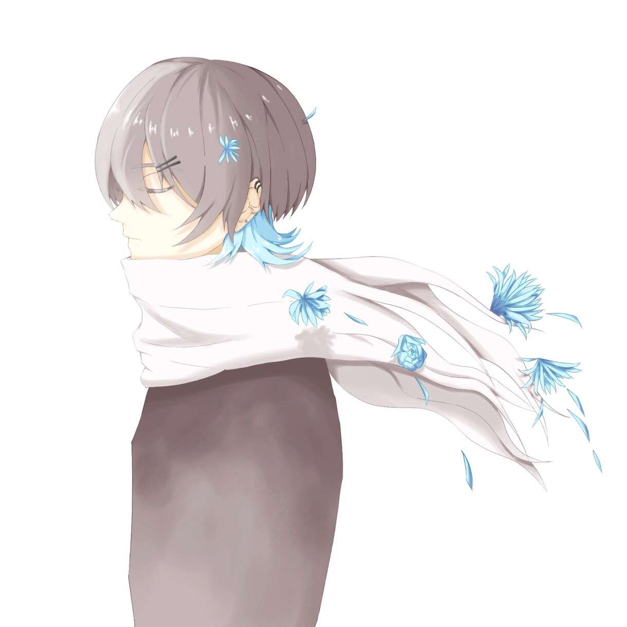 透明感あふれるイラストを描きます やさしく透き通るイラスト【SNSや配信、動画用に！】 イメージ1