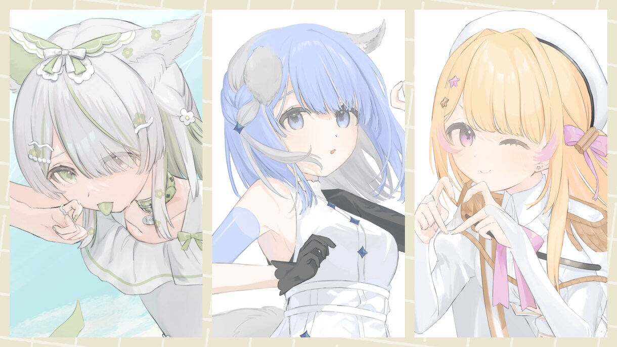 透明感のある色味・印象に残るイラストを描きます 落ち着いた色味が好きな方におすすめです！ イメージ3