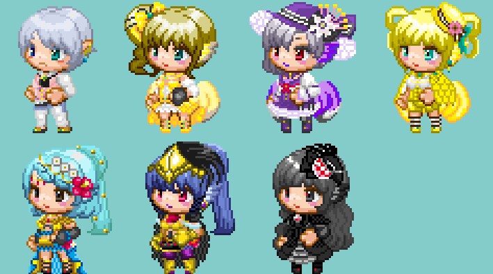 RPGツクール用ドット絵キャラクター制作します RPGツクール公式DLC制作歴約9年ドット絵師です。 イメージ6