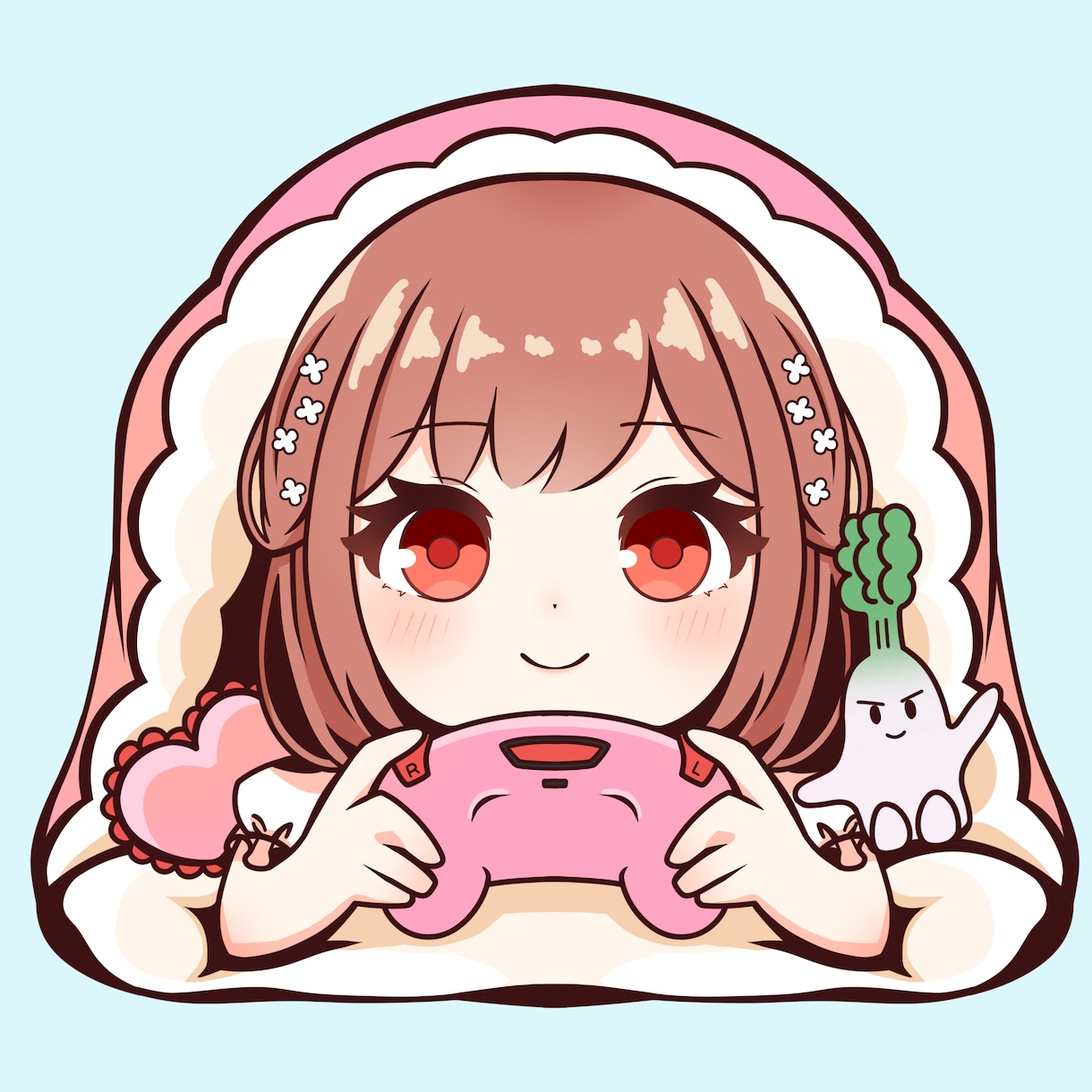 Vtuber様向けのデフォルメイラストを描きます どんなご依頼でも一律価格です！ イメージ3