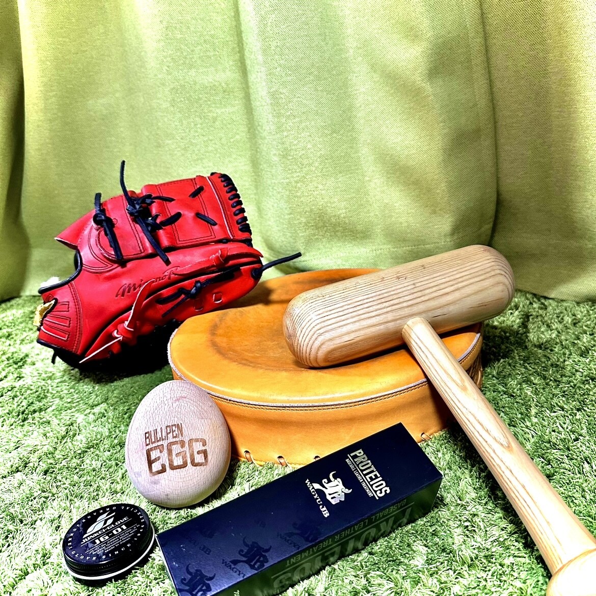 グローブのメンテナンス・汚れ落としを承ります 汚れやレースが切れたグローブを復元します！ イメージ1