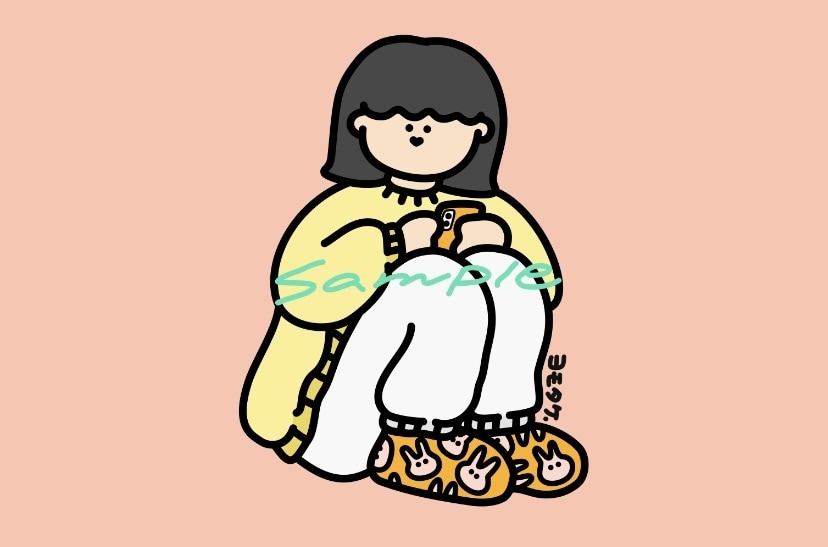 ゆるゆるな人間描きます 力を抜いてゆるゆるな自分の似顔絵に好きなポーズをさせませんか イメージ5