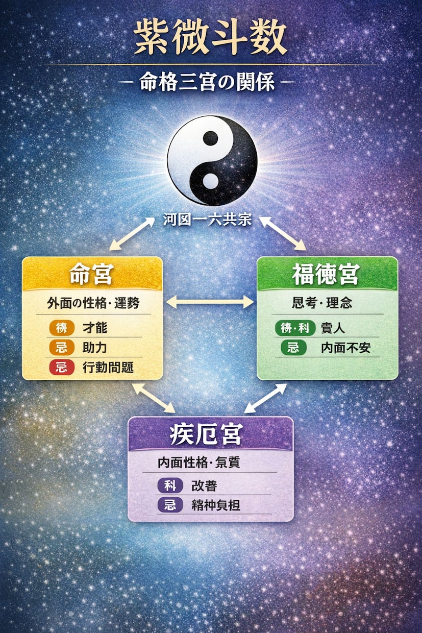 中国語で学ぶ紫微斗数｜日本占い師向け実践講座します 紫微斗数占い師になりたい人に、占い用語や鑑定コツを伝授します イメージ4