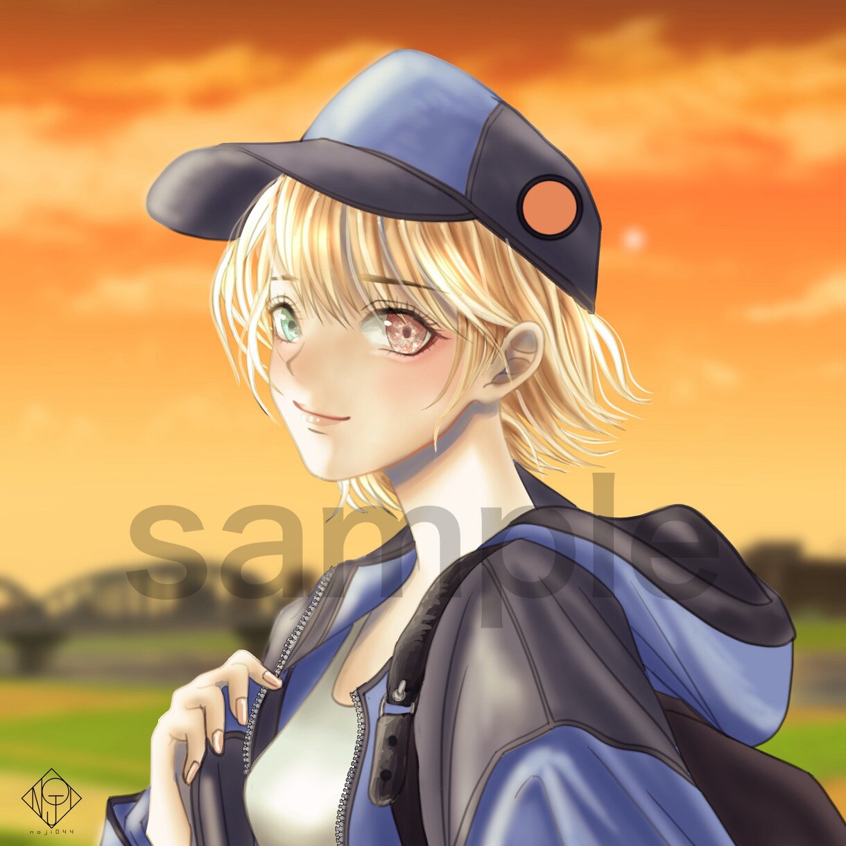 SNSアイコン、背景を描きます ご納得いただける、SNSアイコン又は背景をお描きします。 イメージ5