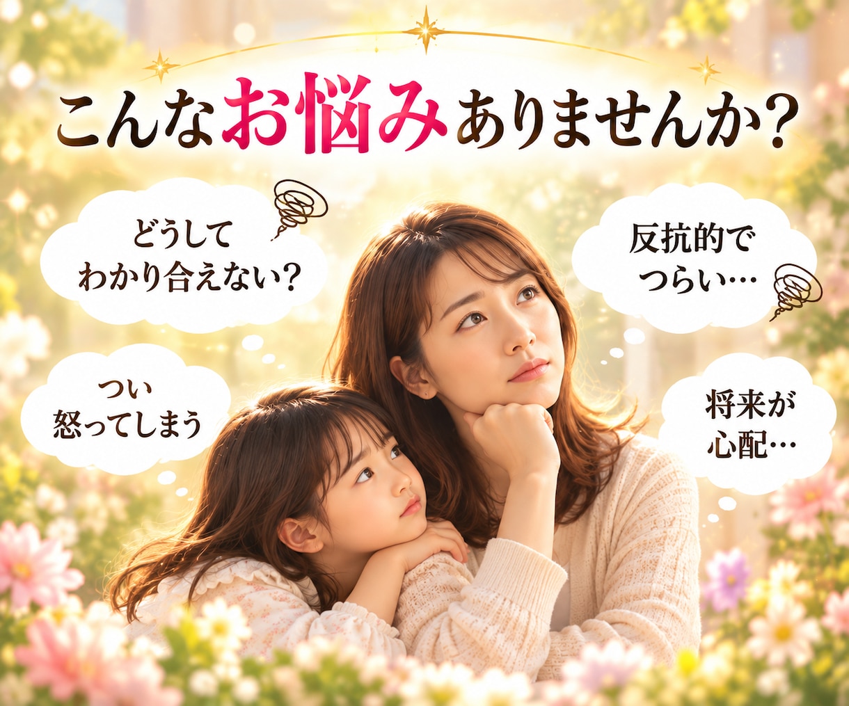 愛しているのになぜぶつかる？親子の相性を鑑定します 生まれ持った本質から親子の違いとすれ違いの理由を読み解きます イメージ2