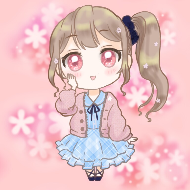 ミニキャラアイコン｜Live2D立ち絵を作成します Vtuber様用にパーツ分けもOK！可愛いサブキャラいかが？ イメージ5