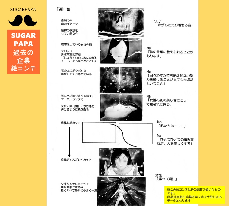 あなたの想いを具現化！絵コンテで企画を通します “伝えたい想い”を手描きのプロがオーダーメイドで表現します！ イメージ7