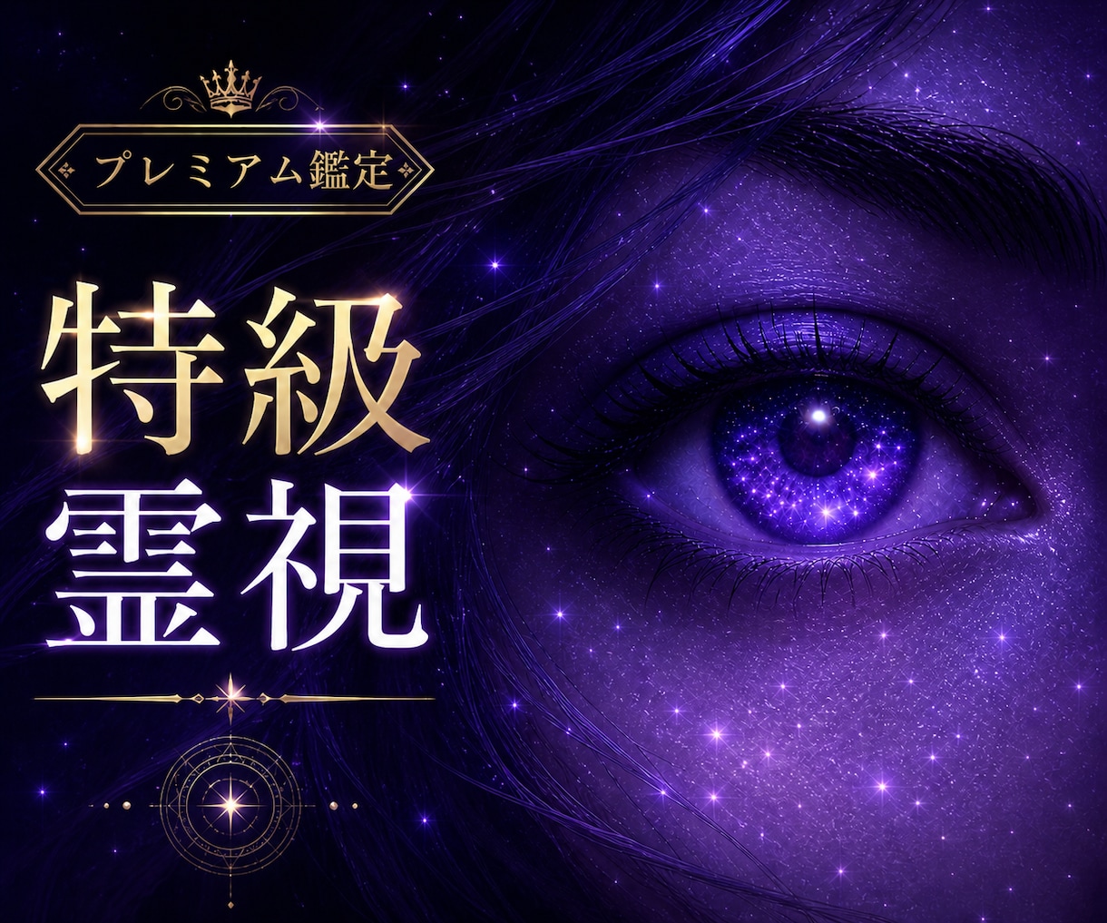 特級霊視✵通常では見えない領域まで深く読み解きます 表面的な答えではなく、ご縁の『本質』を見極めます。 イメージ1