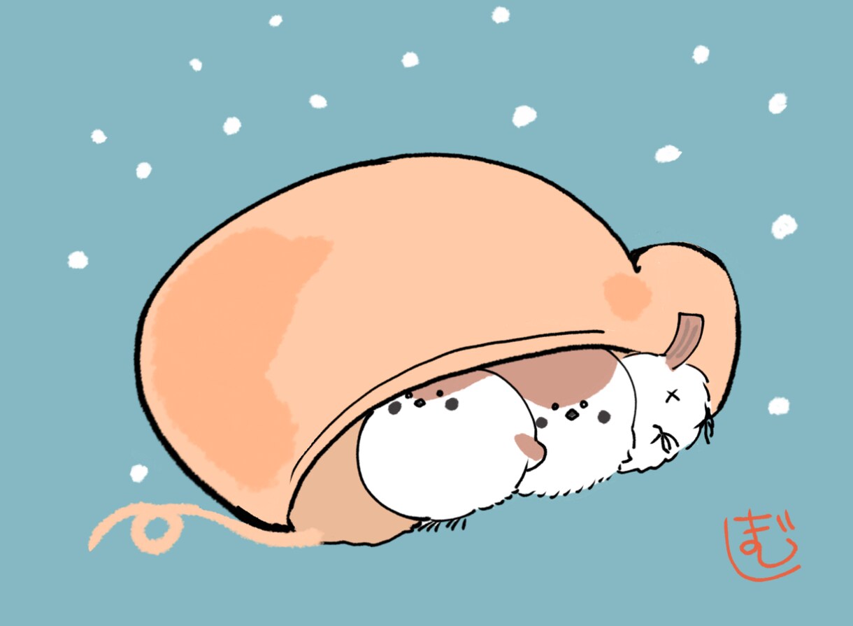 ふんわり！かわいい&ゆるい絵をお描きします 味がある癒し系・デフォルメイラストをお作りします！ イメージ7
