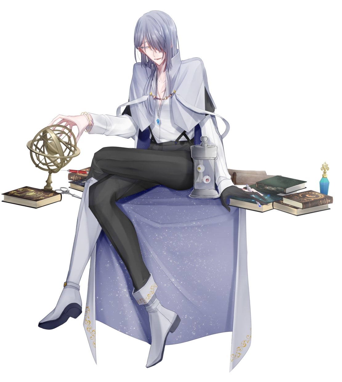 ご依頼いただいたキャラクターの立ち絵を作成ます 胸元から全身までご希望頂いた所までの立ち絵を作成します イメージ6