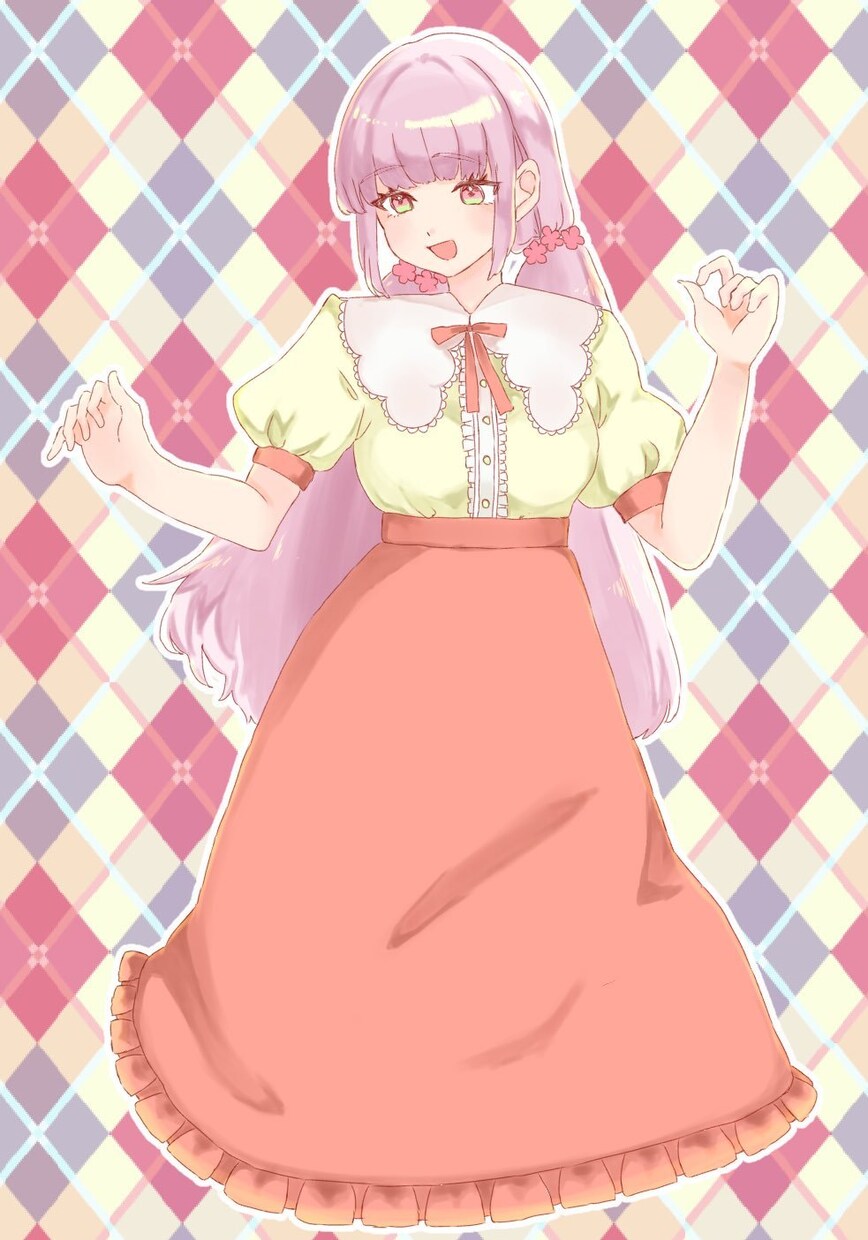 ふわふわして可愛い雰囲気のイラスト制作します SNSアイコンや個人用イラストお受けします！ イメージ3