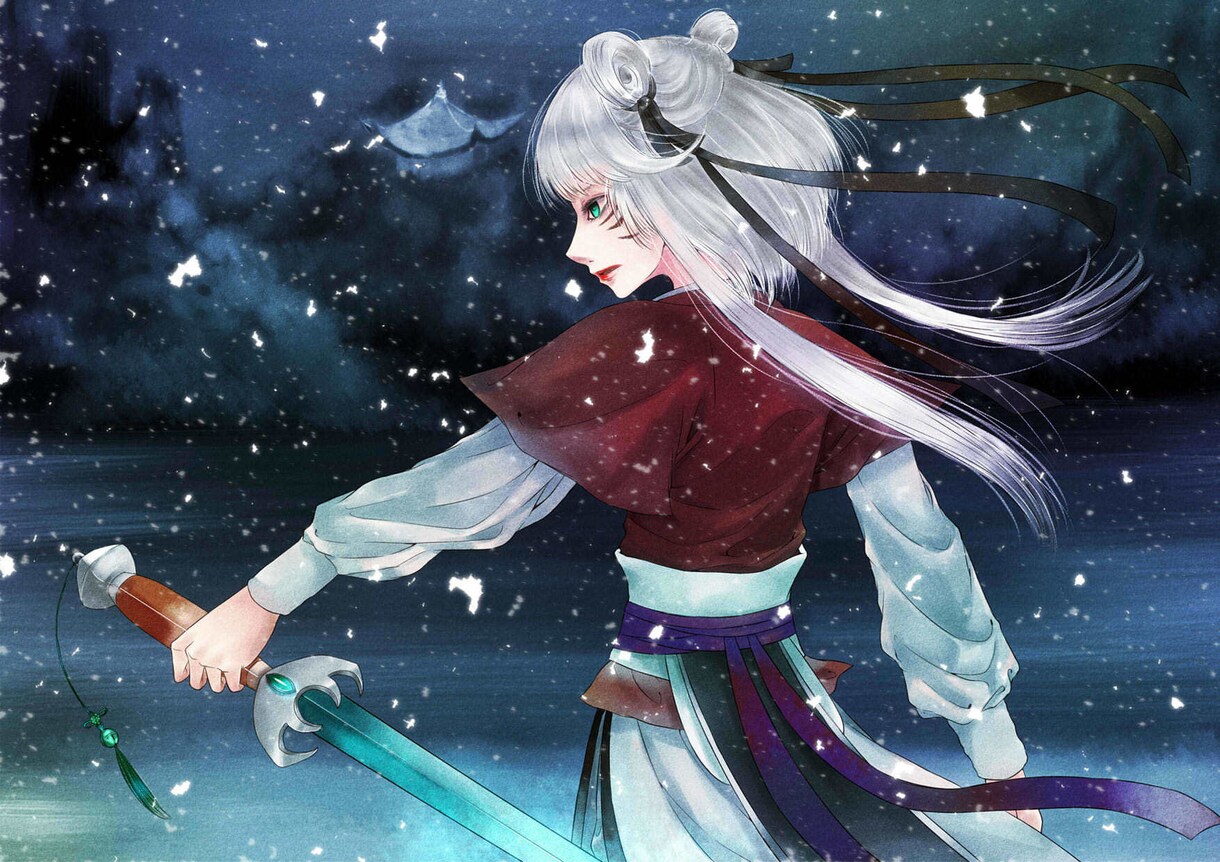 和風・中華…アジアンテイストなスマホの壁紙描きます 壁紙を変えて気分転換をしたい と思ってる方に是非。 イメージ1