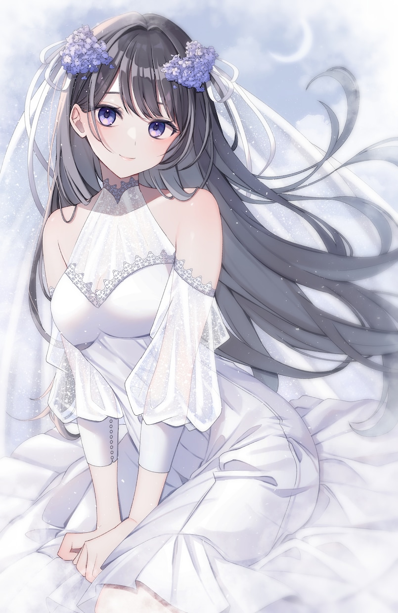 1キャラクター2万円で一枚絵制作します 商用利用OK！可愛くキラキラした女の子イラストが得意です。 イメージ8