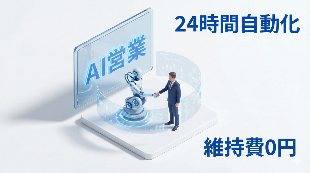 営業自動化！AI診断・見積もりツール作ります 維持費0円！AIが24時間自動で接客・見積もり イメージ1