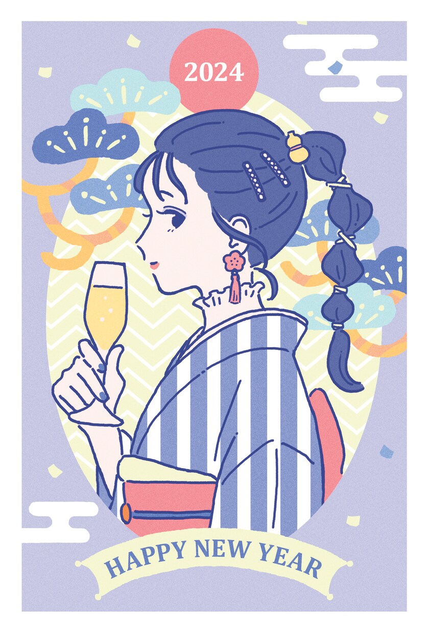 シンプルかわいい人物イラストを描きます やわらかな雰囲気の雑誌風カットです イメージ4