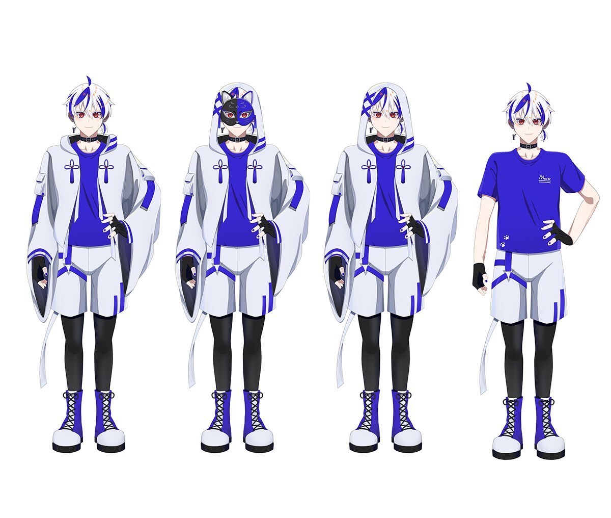 キャラの魅力が伝わる立ち絵を制作します グッズや配信活動に使える立ち絵を提供します！ イメージ5