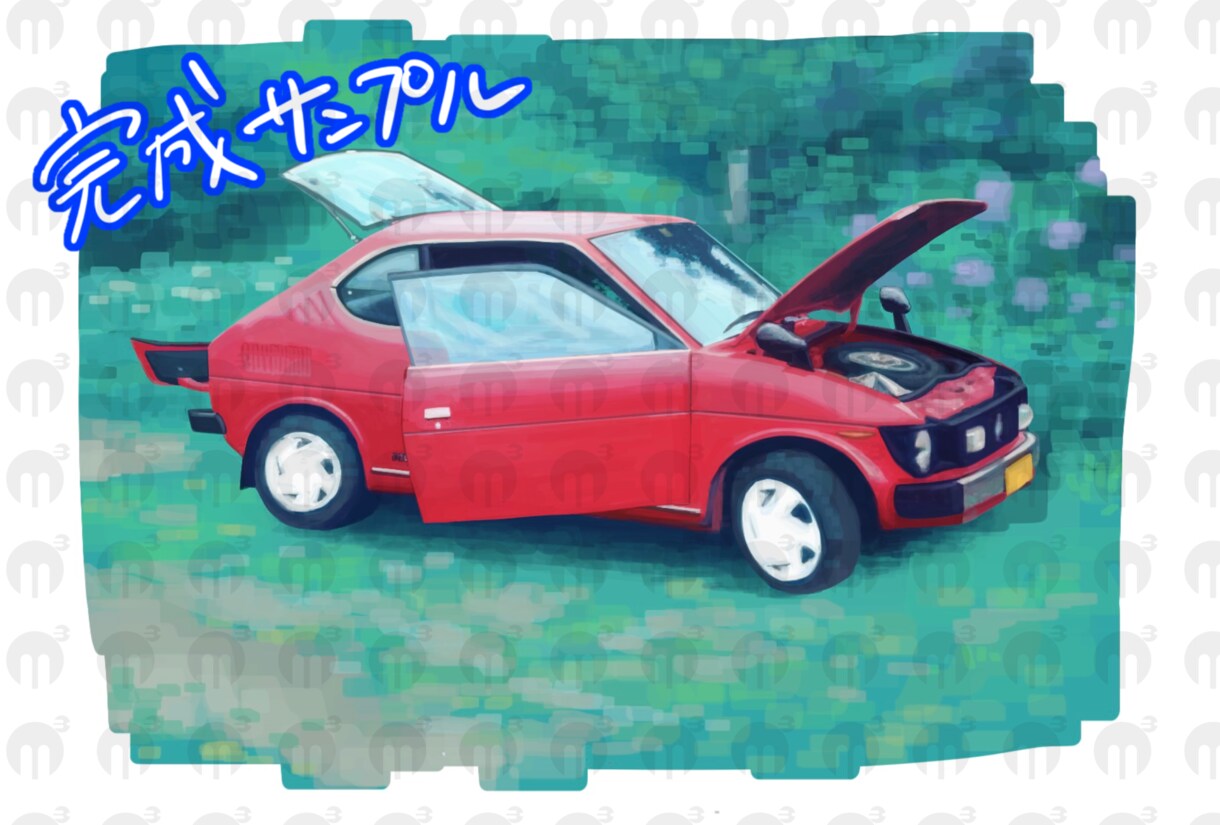 お気に入りの写真をイラストにします リアルだけどラフっぽいタッチが特徴のイラストにします！ イメージ7