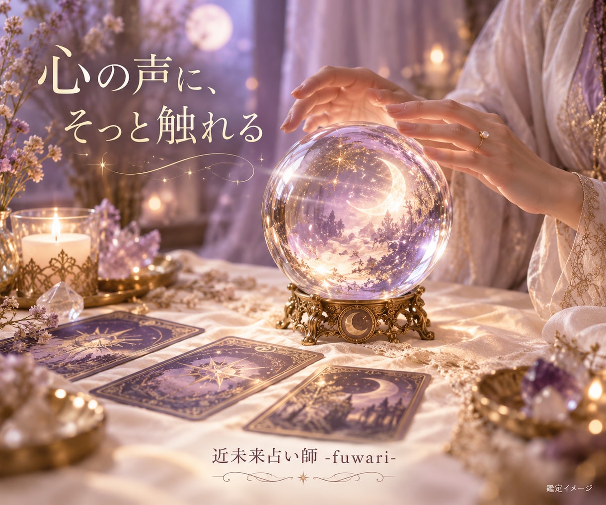 タロットで恋愛・仕事の近未来と今の一歩を占います 動く？待つ？迷う気持ちに寄り添う文章鑑定 イメージ2
