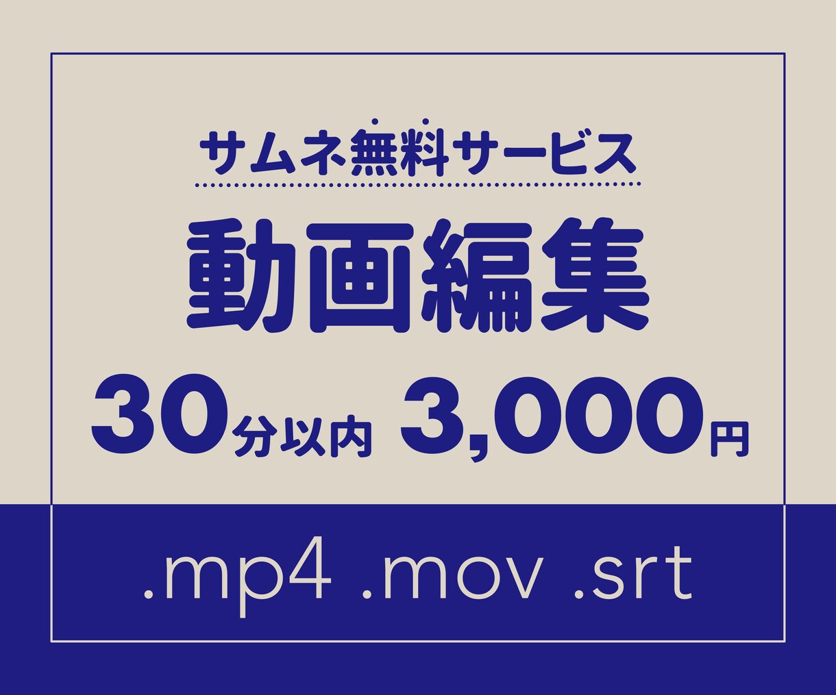 30分以内の動画編集をまるっといたします サムネ付き！丁寧な編集を低価格でご提供！ イメージ1