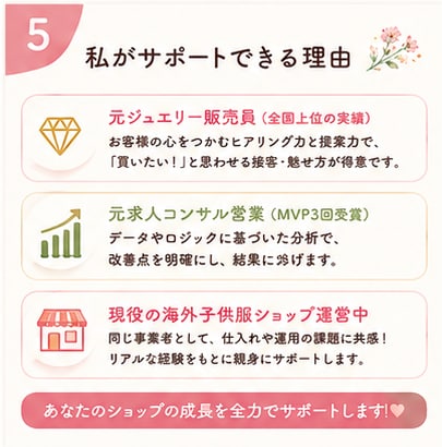 購入に繋がるストーリー＆DM添削相談をします 「売れる魅せ方」と「ファン化DM」で少フォロワーでも利益UP イメージ5