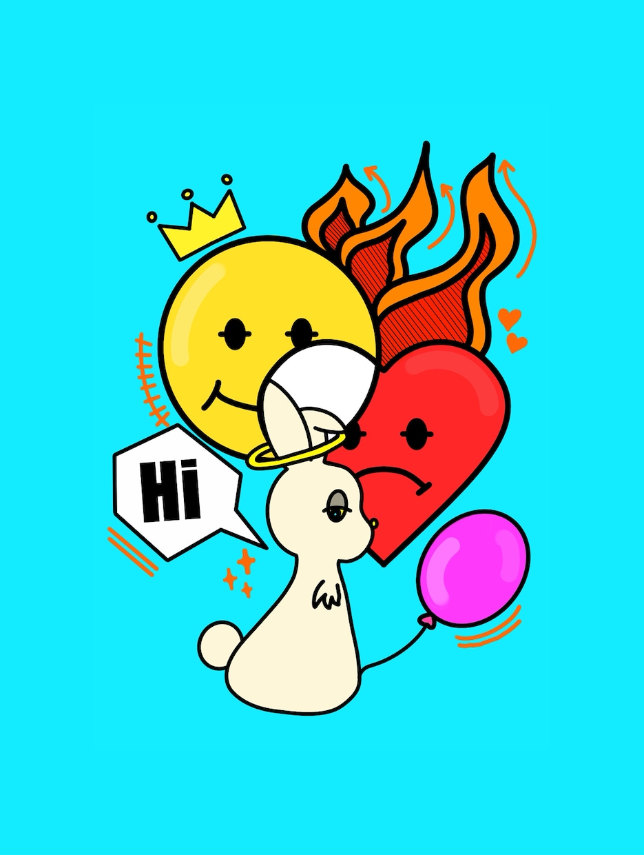 お手頃価格でイラストの制作をします ポップなイラストを気持ちを込めて描かせていただきます イメージ1