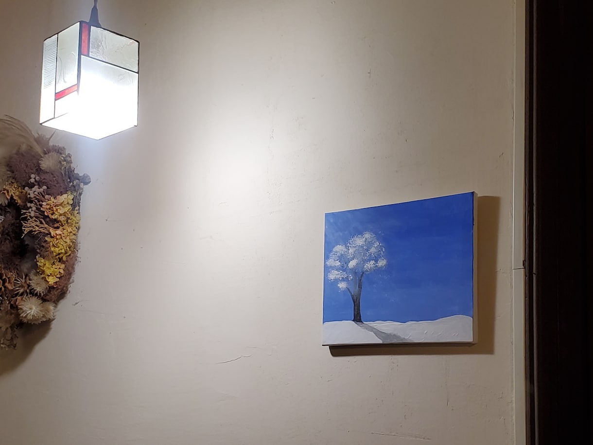 花・景色などをアクリル画に描きます お好きな花や景色の写真を絵にします。 イメージ1