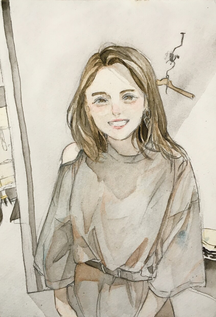 アナログで似顔絵イラストを描きます 観賞用、アイコン用、プレゼント用などにおススメです。 イメージ4