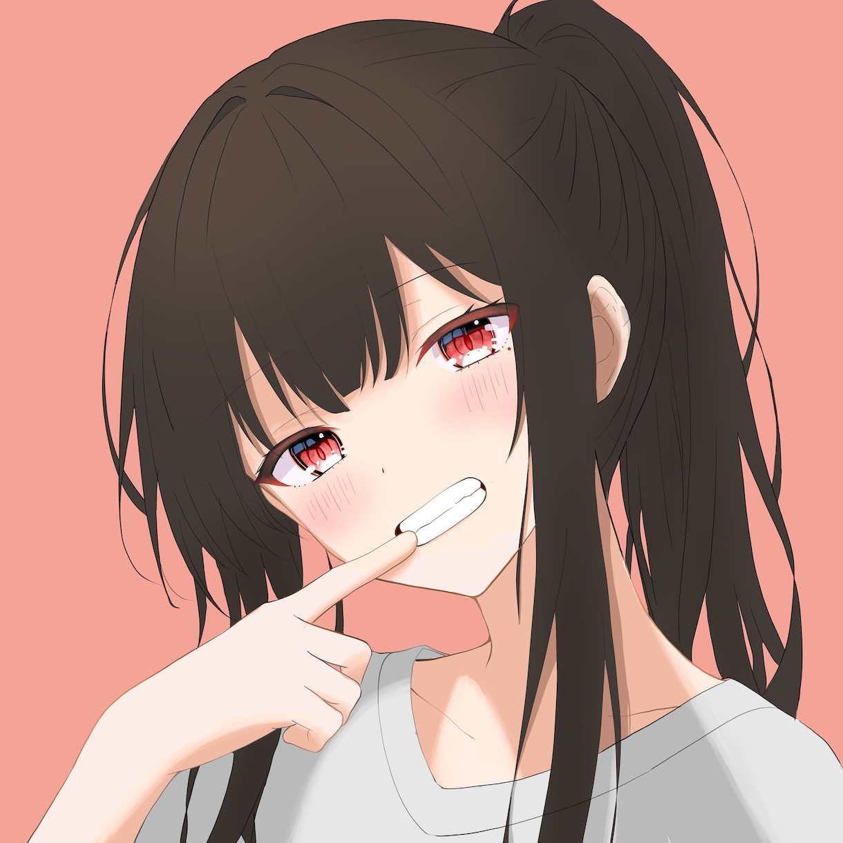 透明感のあるSNSアイコン描きます ご希望に添えるよう丁寧に仕上げます。 イメージ1