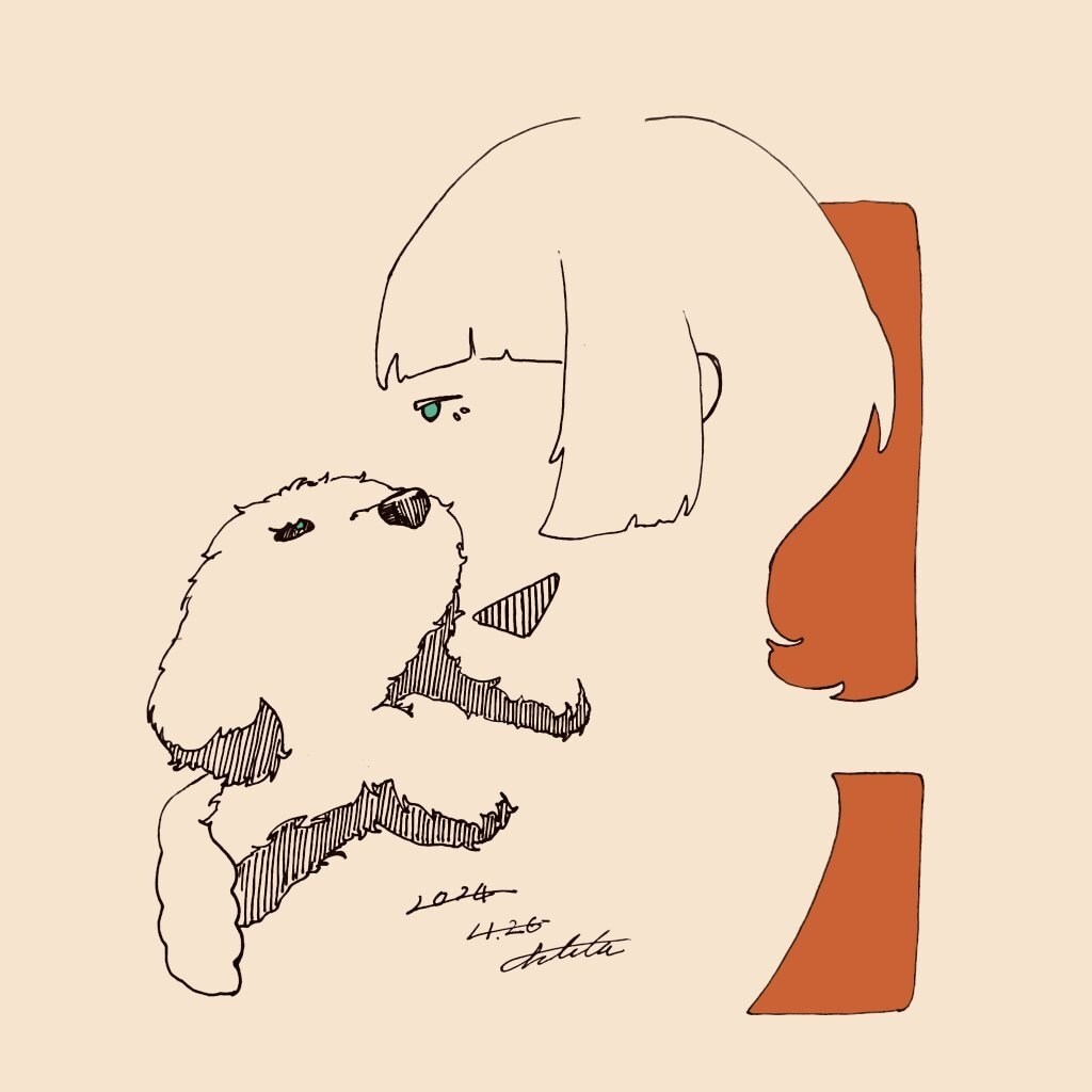 動物の似顔絵制作します アナログでの温かみのある絵になります！ イメージ7
