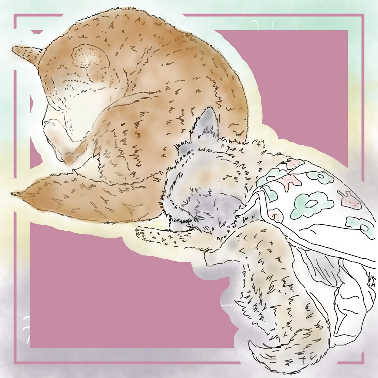ペットな、線画を描きます うちの子線画。お写真を元にトレイスします イメージ10