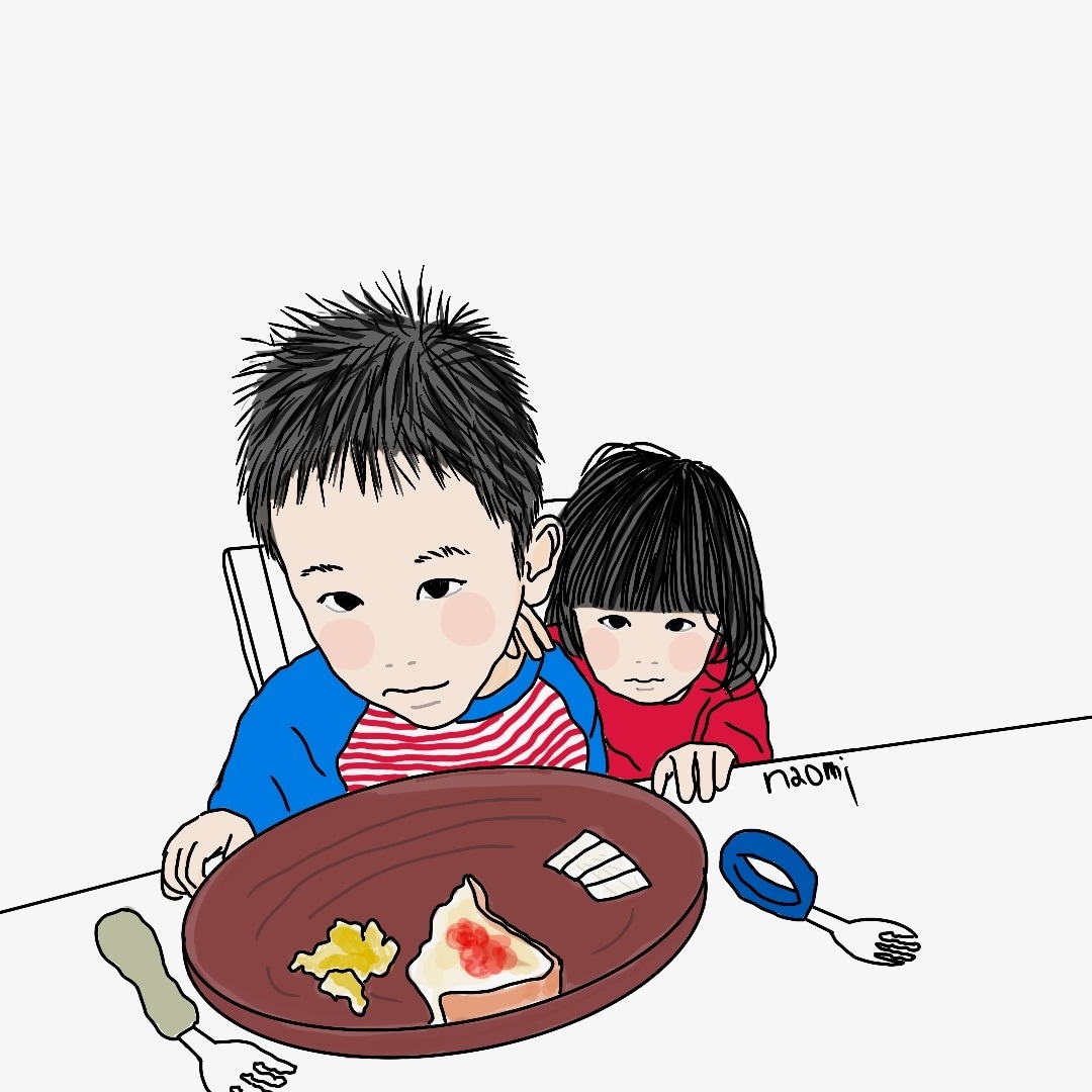 思い出写真をおしゃれな似顔絵イラストにします 表情 服装変更OK こどもの成長記録 記念日のお祝いなど◎ イメージ7