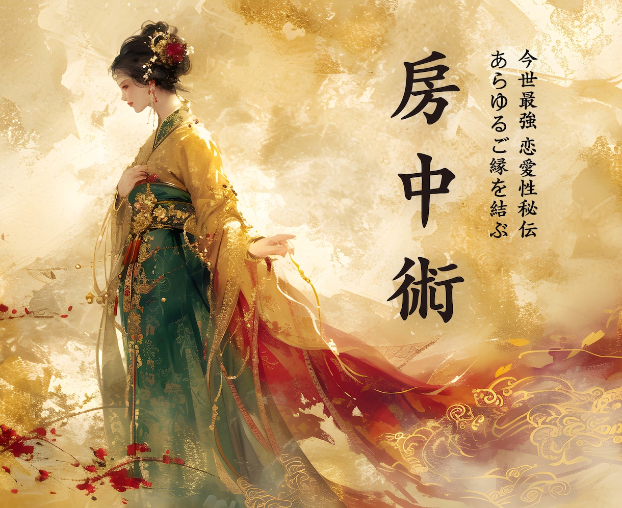 恋愛成就の秘伝『房中術』であらゆる縁を結びます 【陰陽和合】『神気』の交流であらゆる恋愛を成就に導く性昇華法 イメージ1