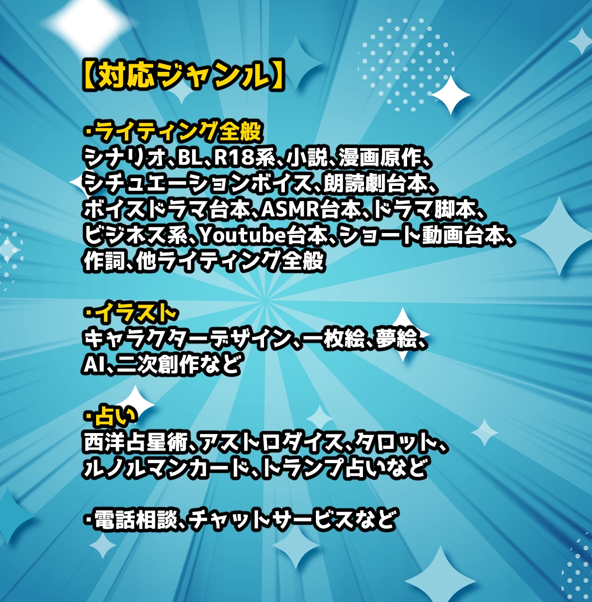 1サービス限定コンサル&出品サービス文章を書きます ライターで占い師でイラストレーター!実体験に基づいたコンサル イメージ4